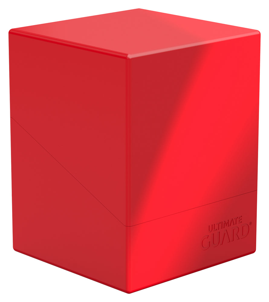 Boulder Deck Case 100+ - Solid Red - Ultimate Guard Deck Boxes