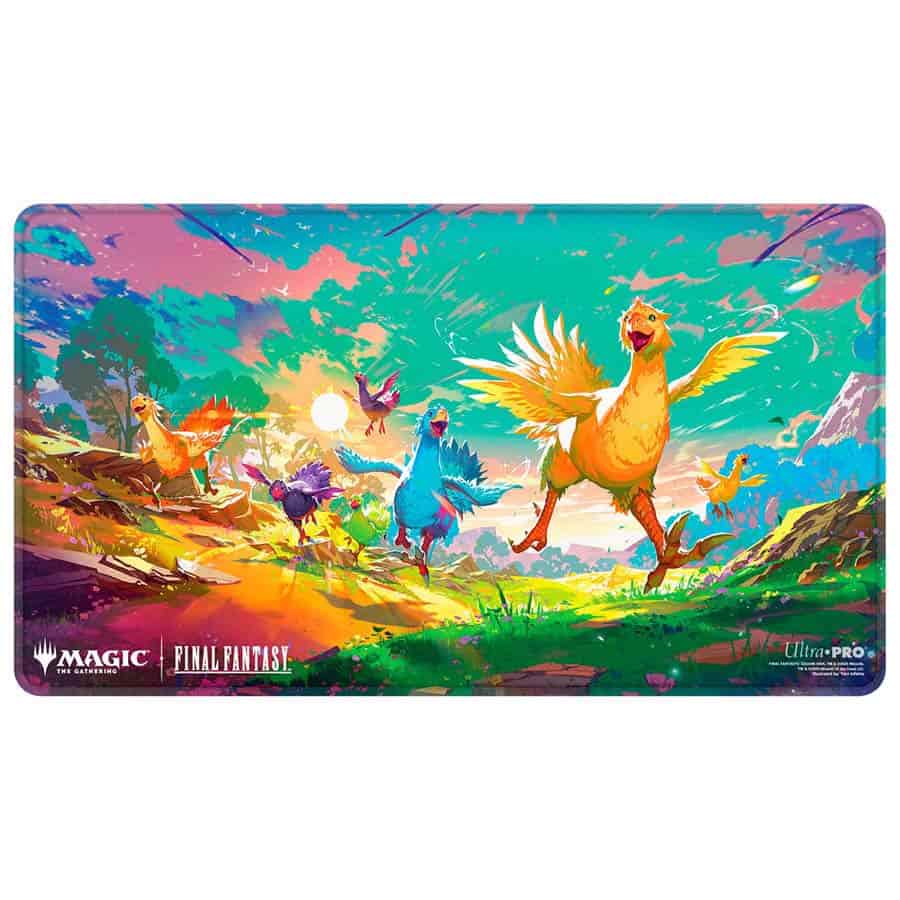 Ultra Pro Holofoil Playmat: Universes Beyond - Final Fantasy Chocobo (Stitched Edge)