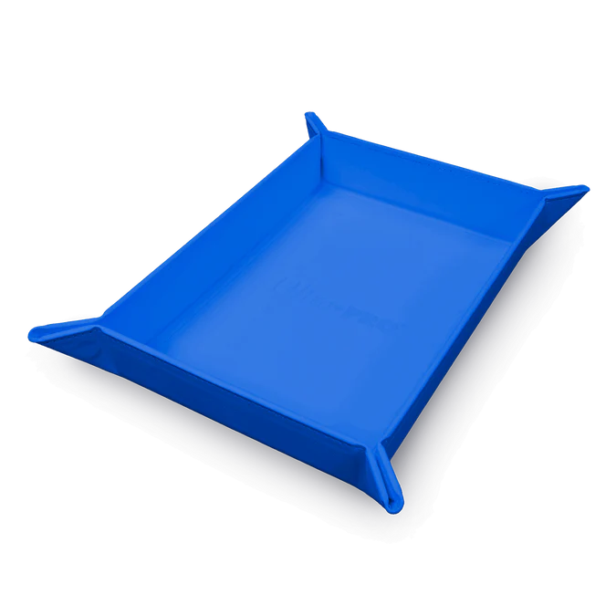 Vivid Magnetic Folding Dice Tray - Blue