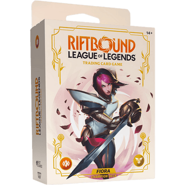 Riftbound TCG: League of Legends TCG Spiritforged Champion Deck: Fiora