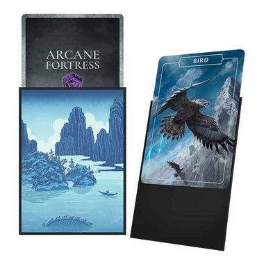 ARCANE FORTRESS: UKIYO-E COLLECTION: ECHOES OF THE DEEP MATTE SLEEVES (100CT)