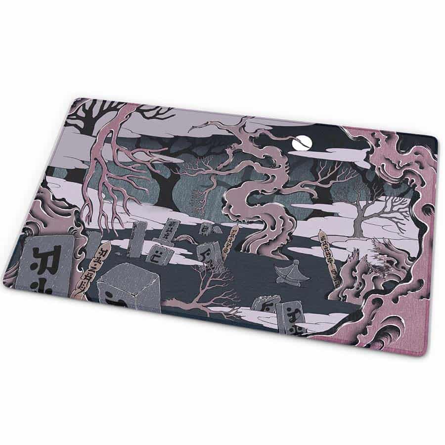ARCANE FORTRESS: UKIYO-E COLLECTION: MARSH OF THE UNSPOKEN STANDARD PLAYMAT (24-INCH X 14-INCH)