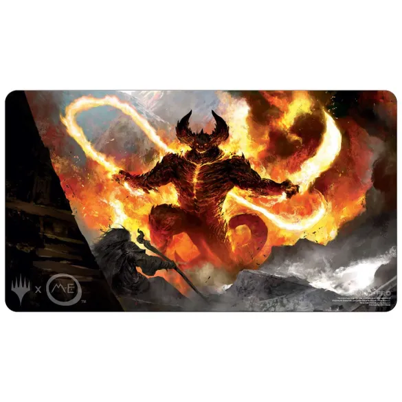The Lord of the Rings: Tales of Middle-earth The Balrog Standard Gaming Playmat for Magic: The Gathering - Ultra Pro Playmats