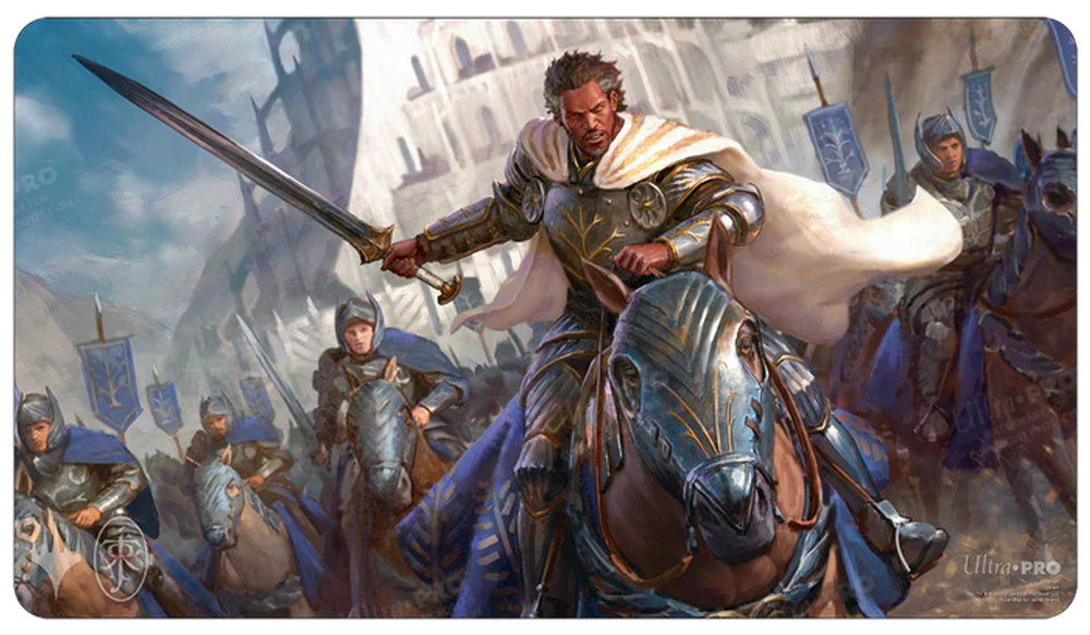 Magic: The Gathering The Lord of the Rings: Tales of Middle-earth Standard Gaming Playmat 1 - Aragorn