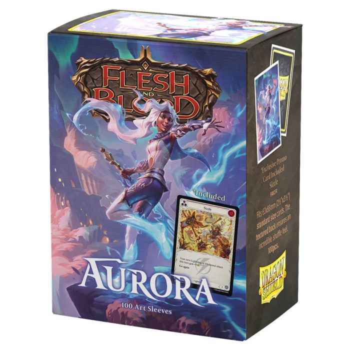 Dragon Shield: Flesh & Blood - Aurora - Art, Matte Card Sleeves w/Promo Card (100ct)