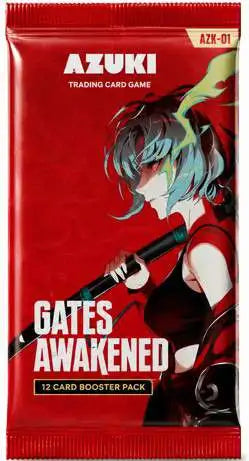 Azuki Trading Card Game Gates Awakened Booster Pack [12 Cards]