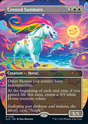 Crested Sunmare (Borderless) [Secret Lair Drop Series]