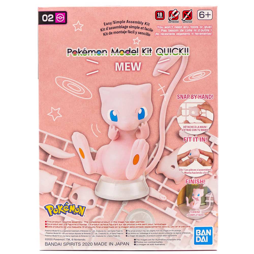 Pokemon Model Kit Quick!! 02 MEW