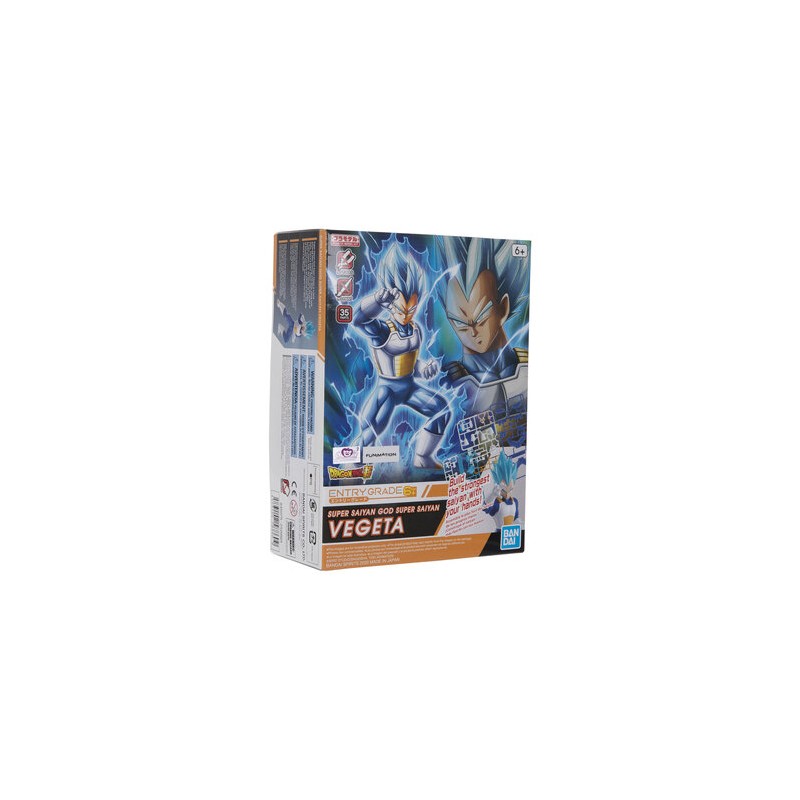 Bandai Super Saiyan God Vegeta Dragon Ball Z Entry Grade Model Kit