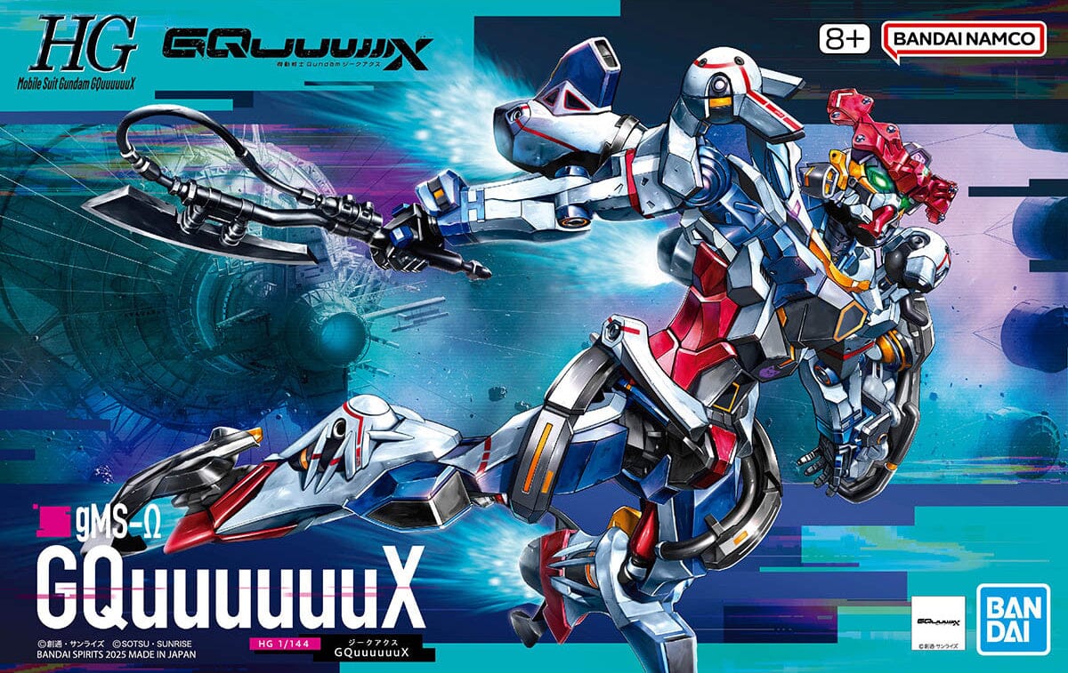 HG 1/144: MS Gundam GQuuuuuuX Model Kit