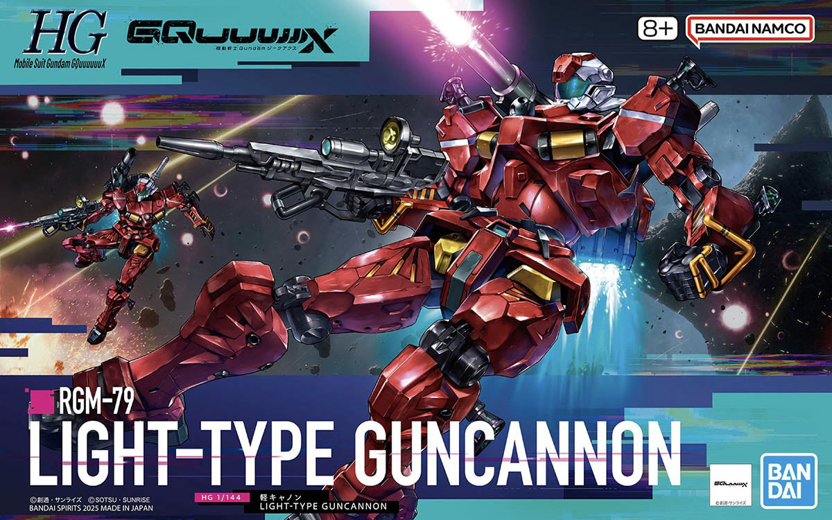 HG 1/144 Light-type Guncannon