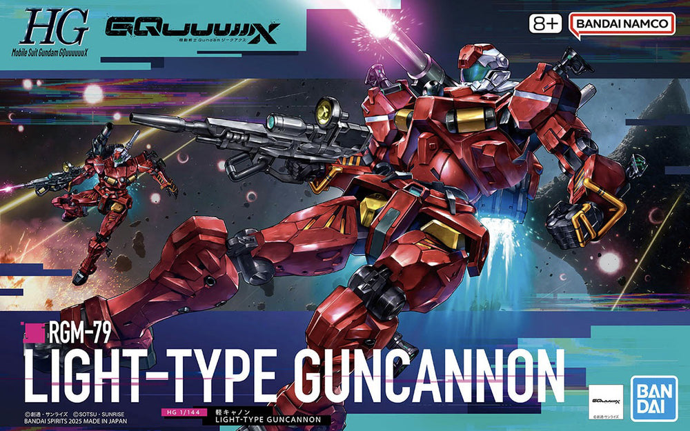 HG 1/144 Light-type Guncannon