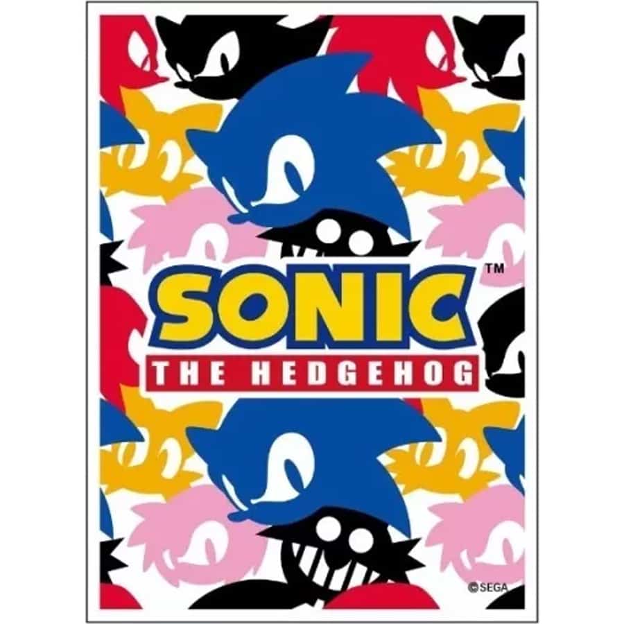 Ensky Card Sleeves: Sonic the Hedgehog - Sonic Logo (65ct)