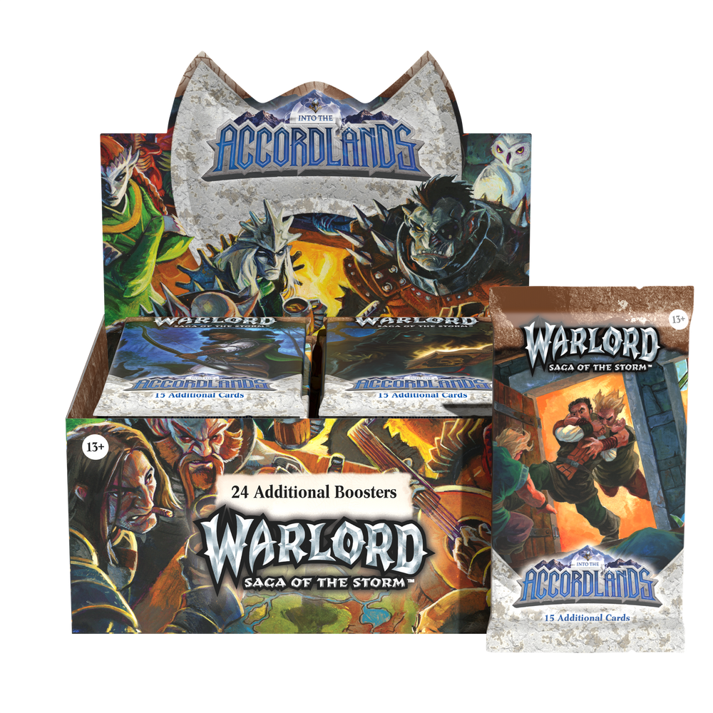 Warlord Into the Accordlands Booster Pack