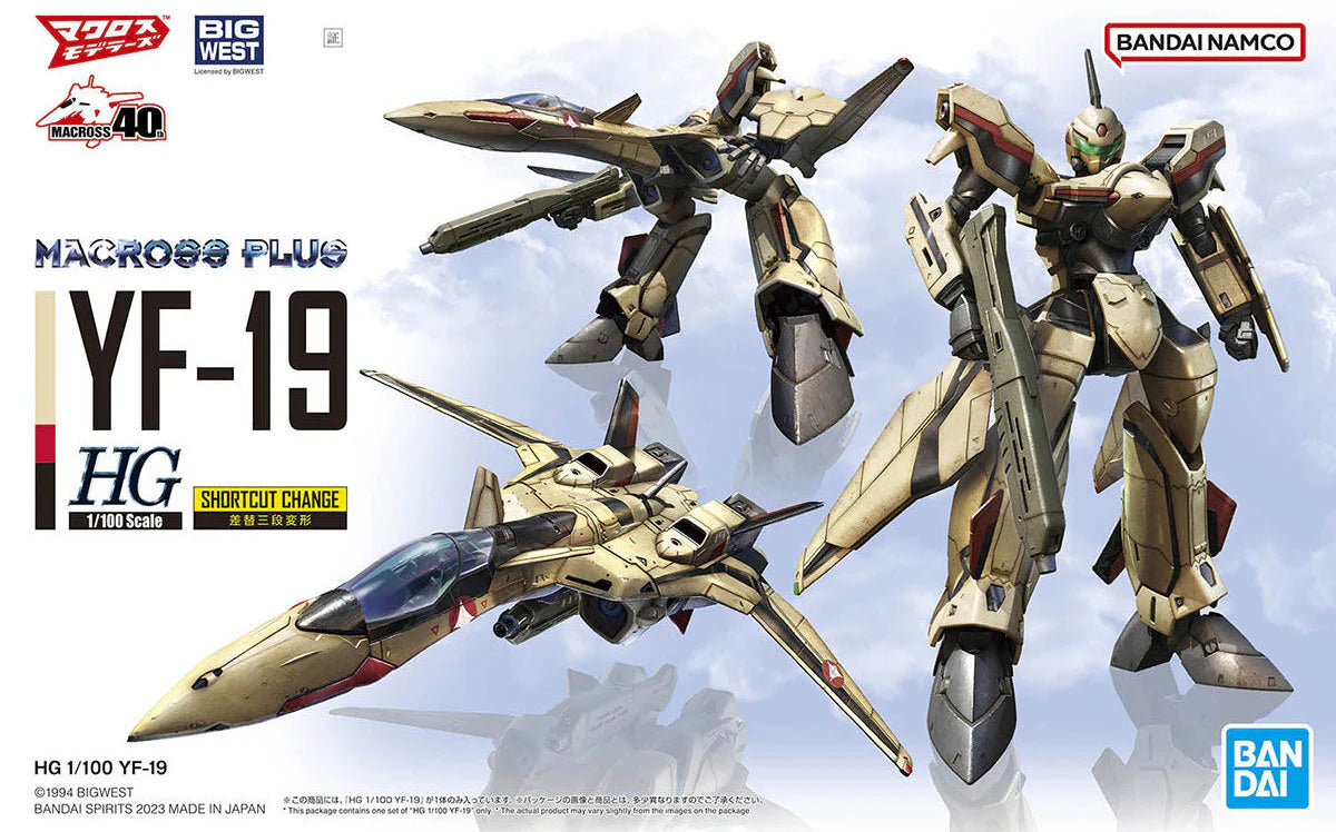 HG Macross Plus 1/100 YF-19
