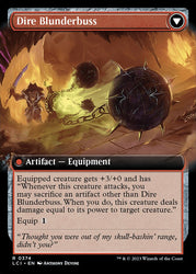 Dire Flail (Extended Art) (Back)