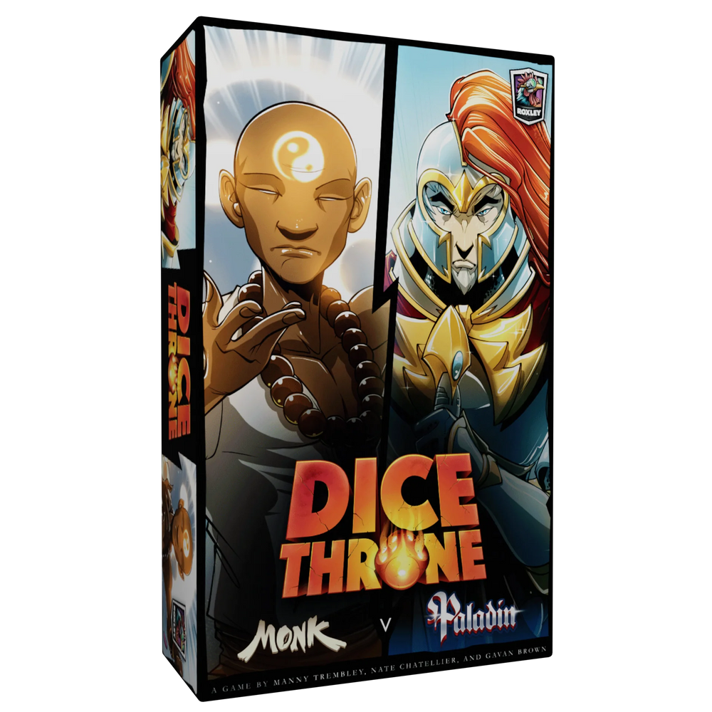 Dice Throne - Monk vs Paladin