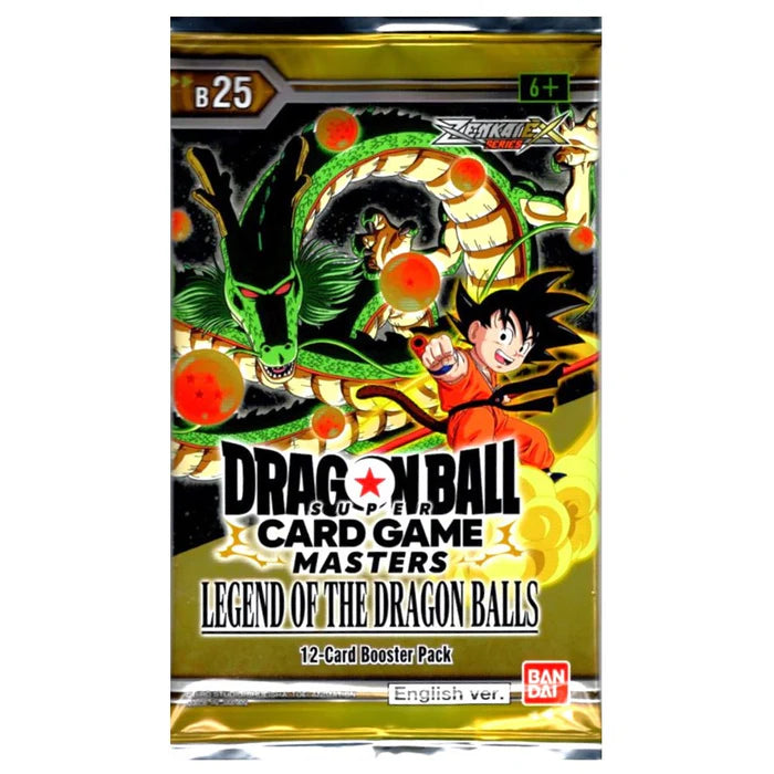 Dragon Ball Super Masters: Legend of the Dragon Balls Booster Pack