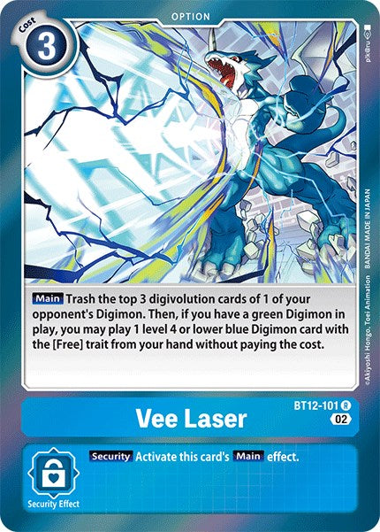 Vee Laser [BT12-101] [Across Time]