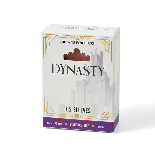Arcane Fortress Sleeves: Dynasty Collection - Matte, Rose Pink (105ct)