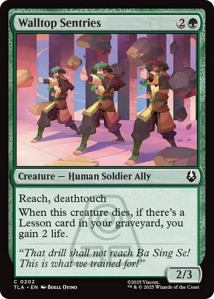 Walltop Sentries [Avatar: The Last Airbender]