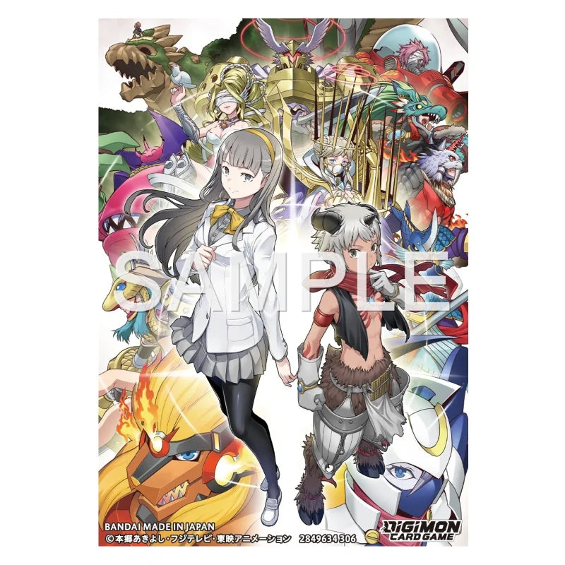 Digimon Card Game - Official Card Sleeves 03 - Inori & Aegiomon