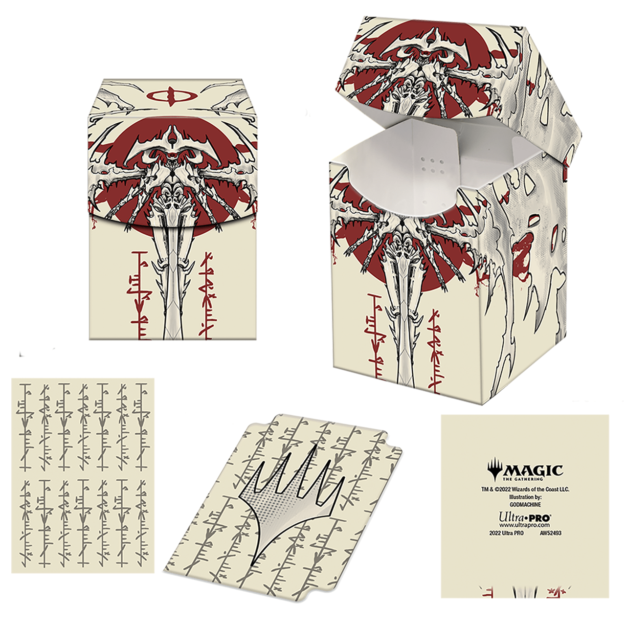 MagicCon Exclusive Phyrexia All Will Be One Atraxa Deck Box and Sleeves