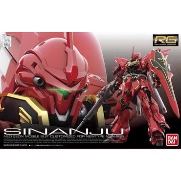 Gundam Real Grade Excitement Embodied 1/144 Scale Model Kit: #22 MSN-06S Sinanju