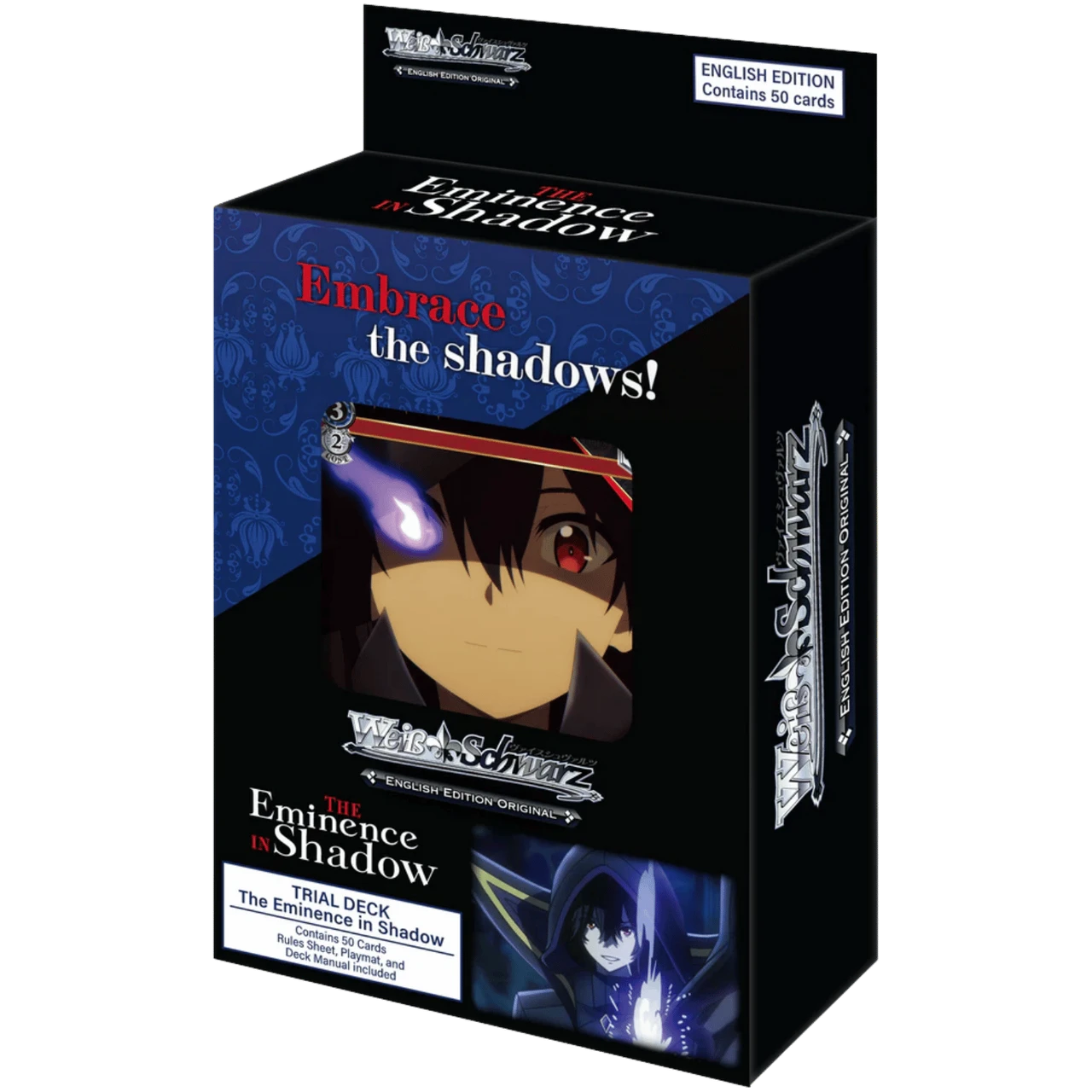 Weiss Schwarz - The Eminence in Shadow Trial Deck