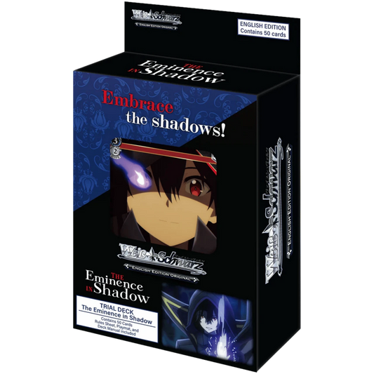 Weiss Schwarz - The Eminence in Shadow Trial Deck