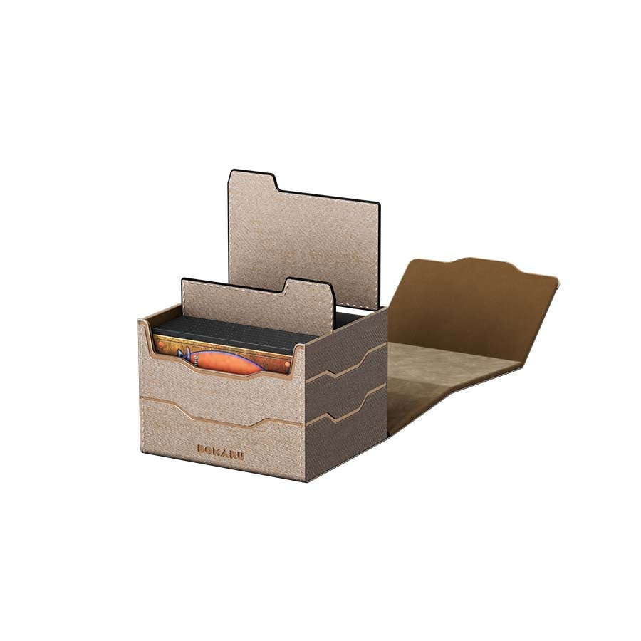 DOMARU Deck Box: Armory Collection - Alabaster - Horizon 100+