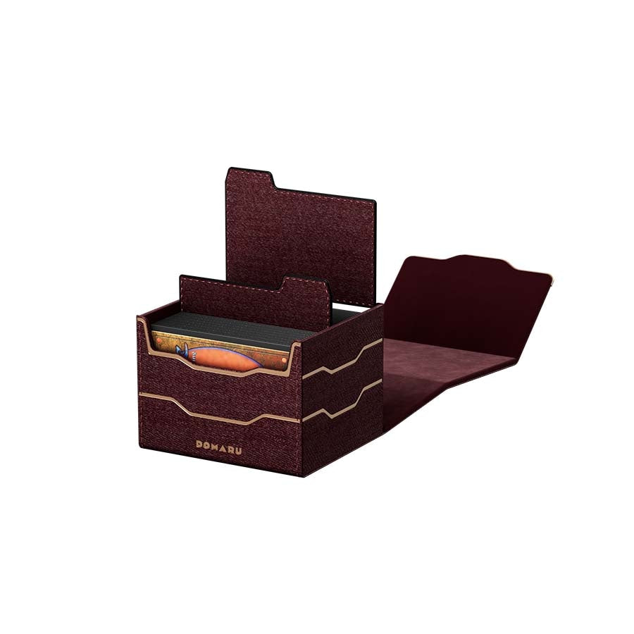 DOMARU Deck Box: Armory Collection - Carnelian - Horizon 100+