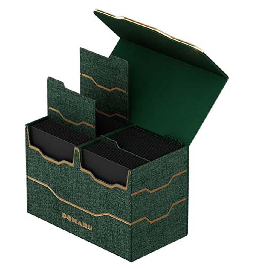 DOMARU Deck Box: Armory Collection - Malachite - Vertex Duo 200+