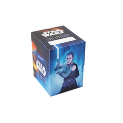 Gamegenic Deck Box: Star Wars Unlimited - Soft Crate - Rey / Kylo Ren