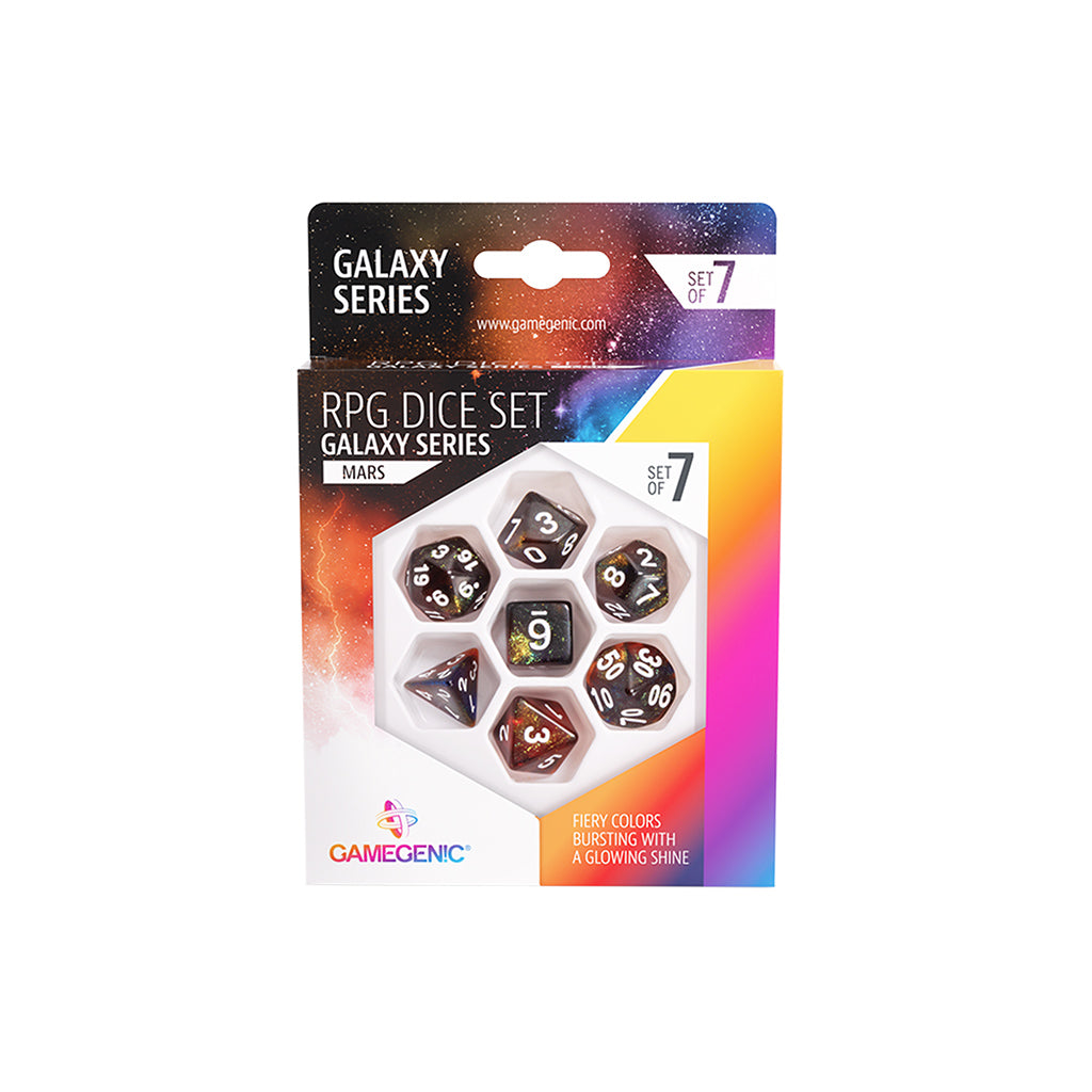 Gamegenic - RPG Dice Set Galaxy Series: Mars