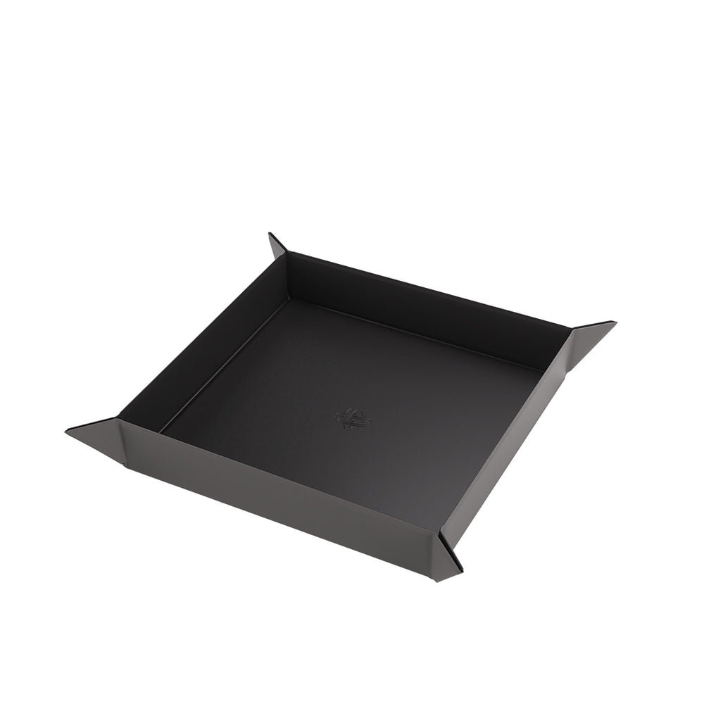 Gamegenic - Magnetic Dice Tray: Square (Black/Gray)