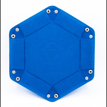 Critical Hit Collectibles: Hexagon Dice Tray -Blue