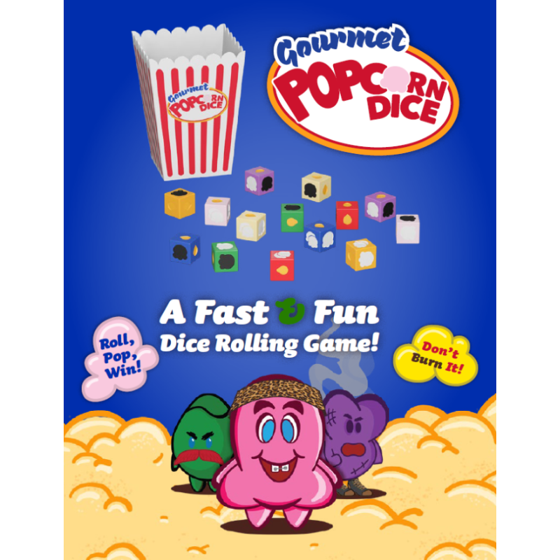 Gourmet Popcorn Dice Game