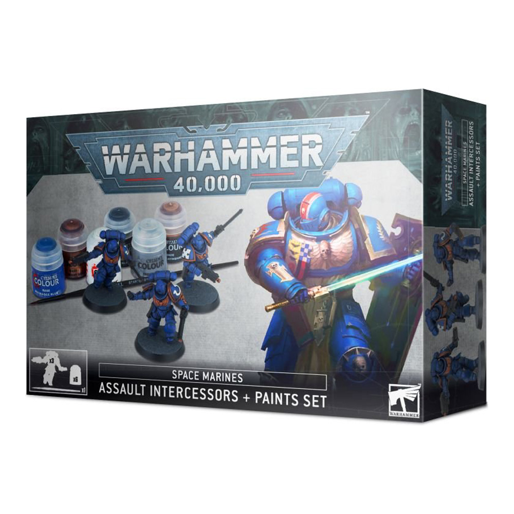 Warhammer 40 000 Space Marines & Paint Set