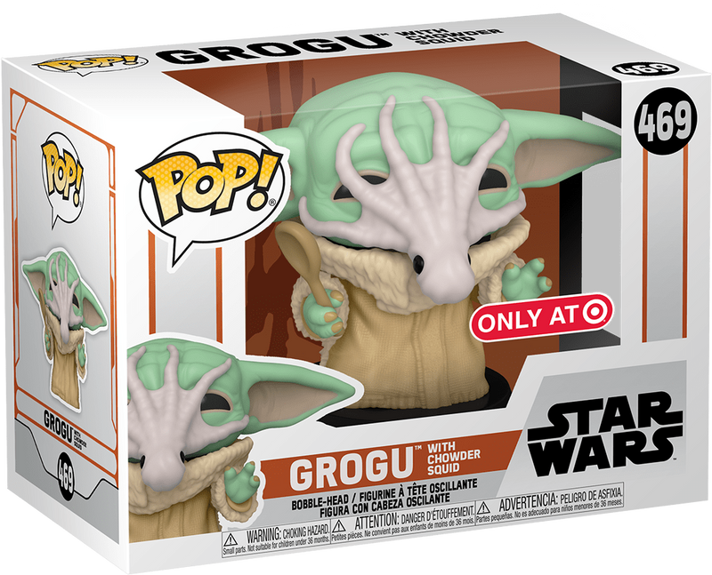 Funko POP! - Star Wars - Grogu with Chowder Squid (Target EXCL)