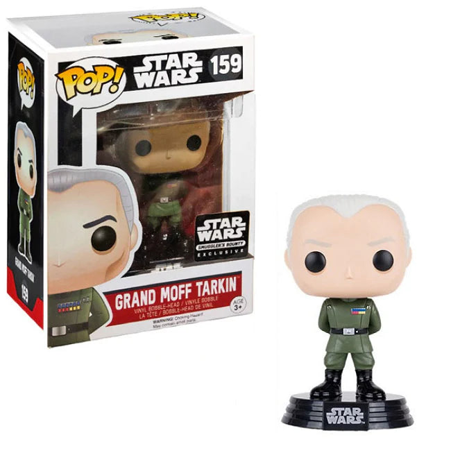 Funko POP! - Star Wars -Grand Moff Tarkin (Smuggler’s Bounty EXCL)