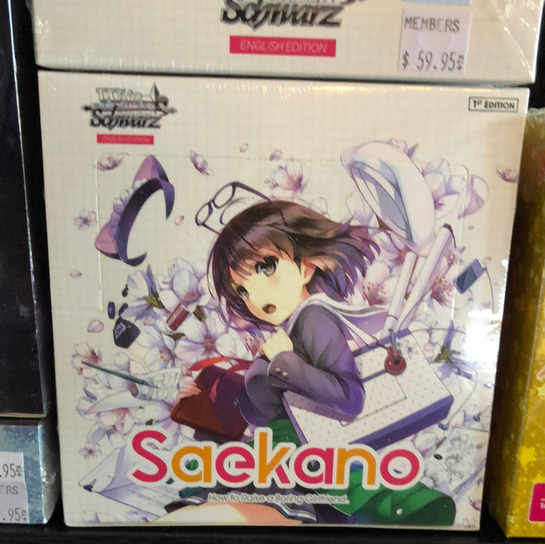 Weis Schwarz Saekano booster box