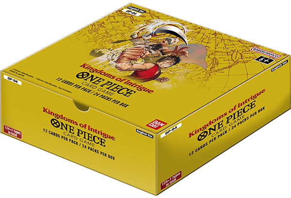 One Piece TCG: Kingdoms of Intrigue Booster Box [OP-04]