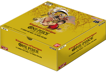 One Piece TCG: Kingdoms of Intrigue Booster Box [OP-04]