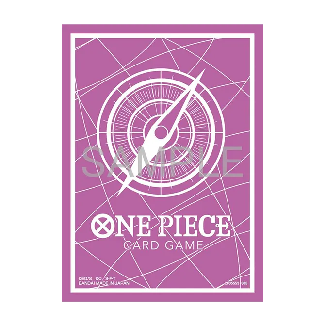 One Piece Card Game Official Sleeves: Standard Purple