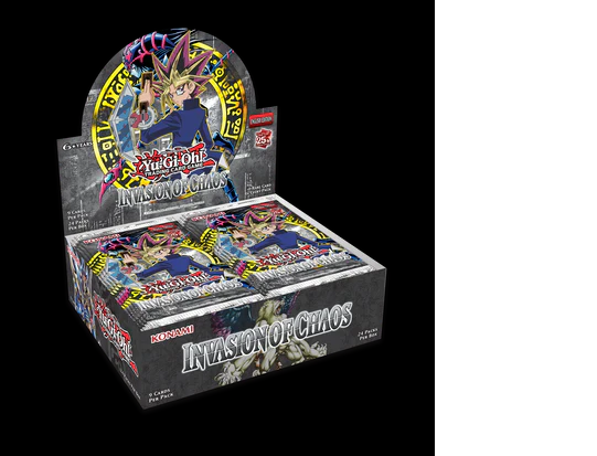 Yu-Gi-Oh!: Invasion of Chaos - 25th Anniversary Edition - Booster Box Yu-Gi-Oh!: Invasion of Chaos - 25th Anniversary Edition - Booster Box