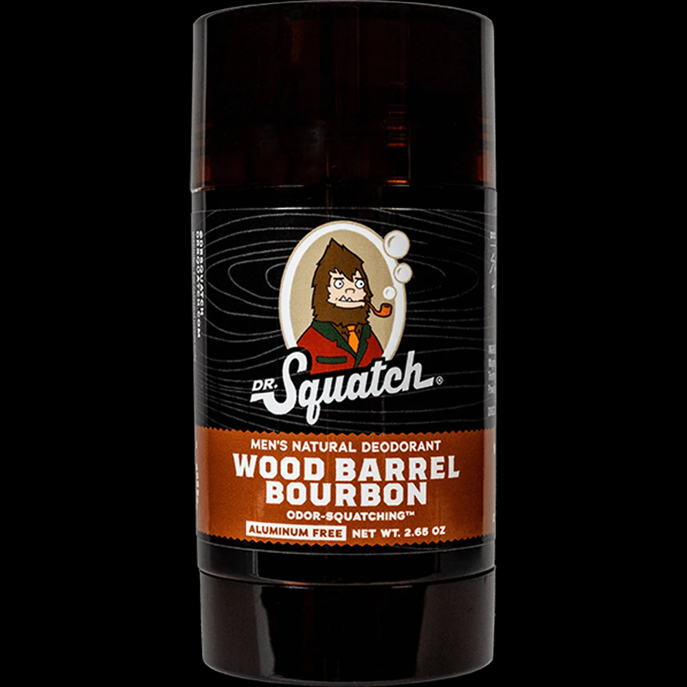 Dr. Squatch Wood Barrel Bourbon Deodorant 2.65 oz