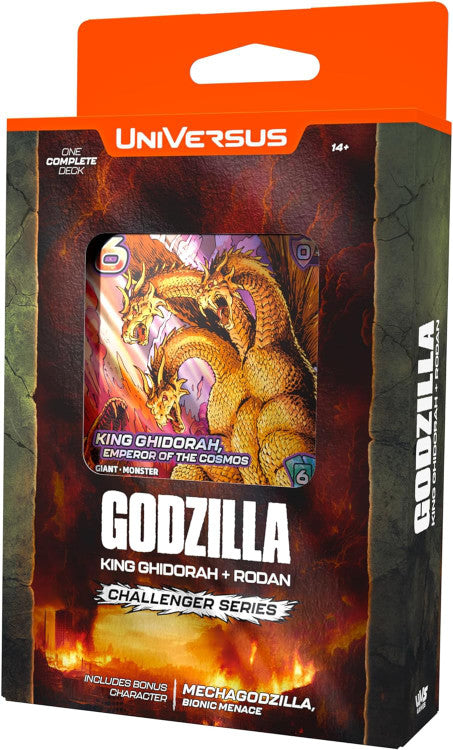 Universus GODZILLA Challenger Series: King Ghidorah + Rodan Structure Deck (PRE-ORDER)(Releases 6/21)