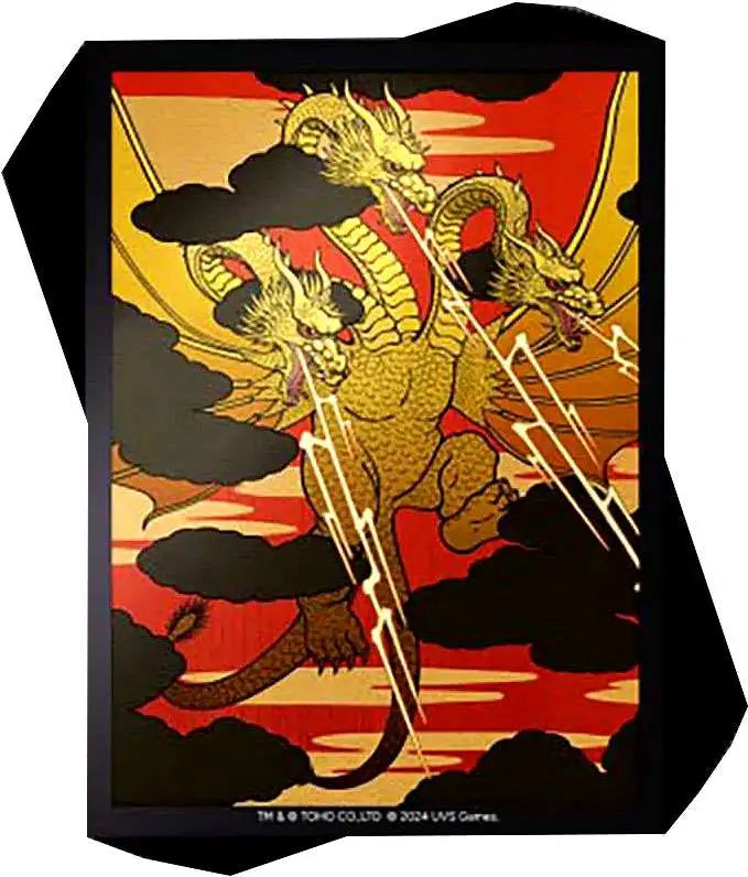 UniVersus: King Ghidorah 100ct Sleeves (Standard Size)