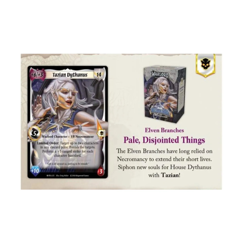 Warlord Saga of the Storm TCG:  Elven Branches Starter Deck